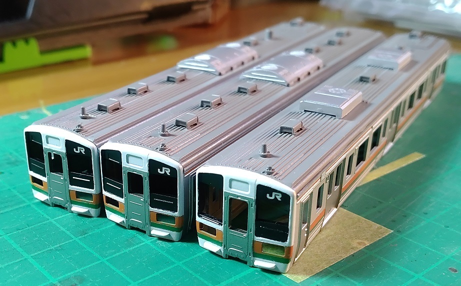 GM211系エコノミーキットからJR東海の0番台と5000番台を作る その7