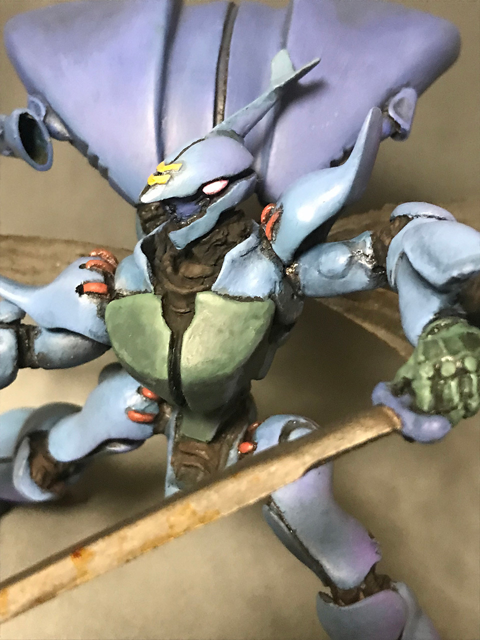 81）ふれでお＜海洋堂 1/72オーラバトラー ダンバイン（ガレージキット