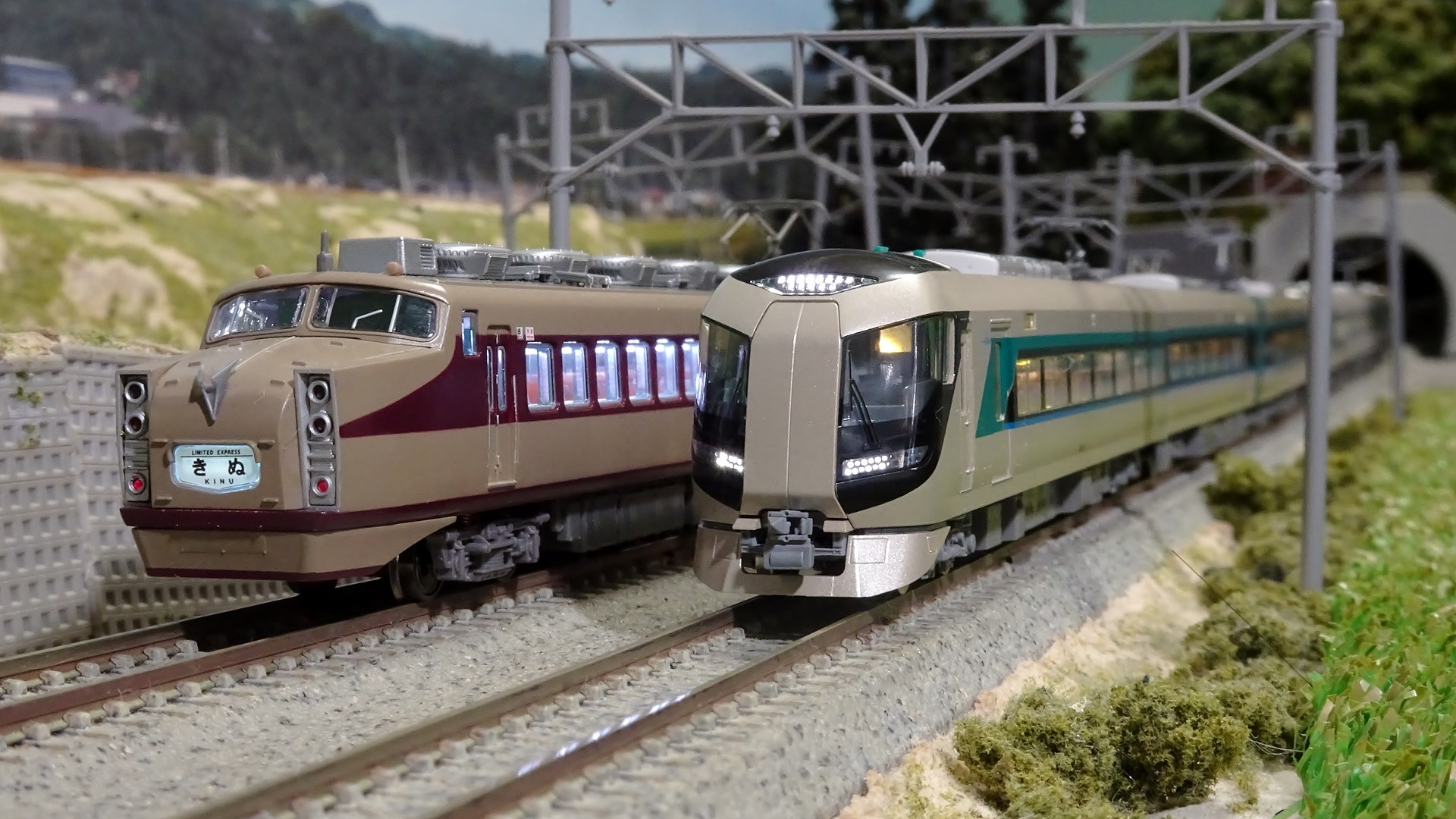 136F】東武DRC 1720系 特急「きぬ」ー9年前、特価で入線しました（笑