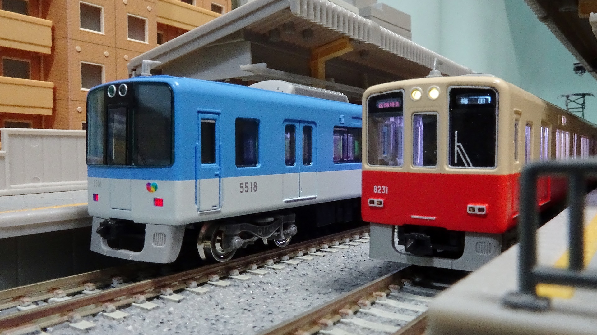 新車入線】阪神5500系 “たいせつ”がギュッと。 - ビスタ模型鉄道