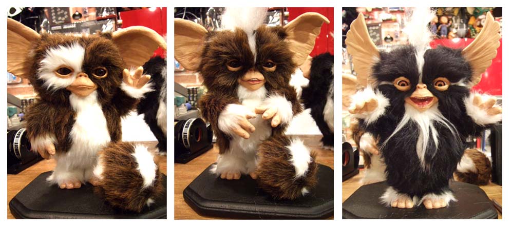 グレムリン ギズモ・ストライプ・モホーク『レプリカ』の到着 + BANDIT