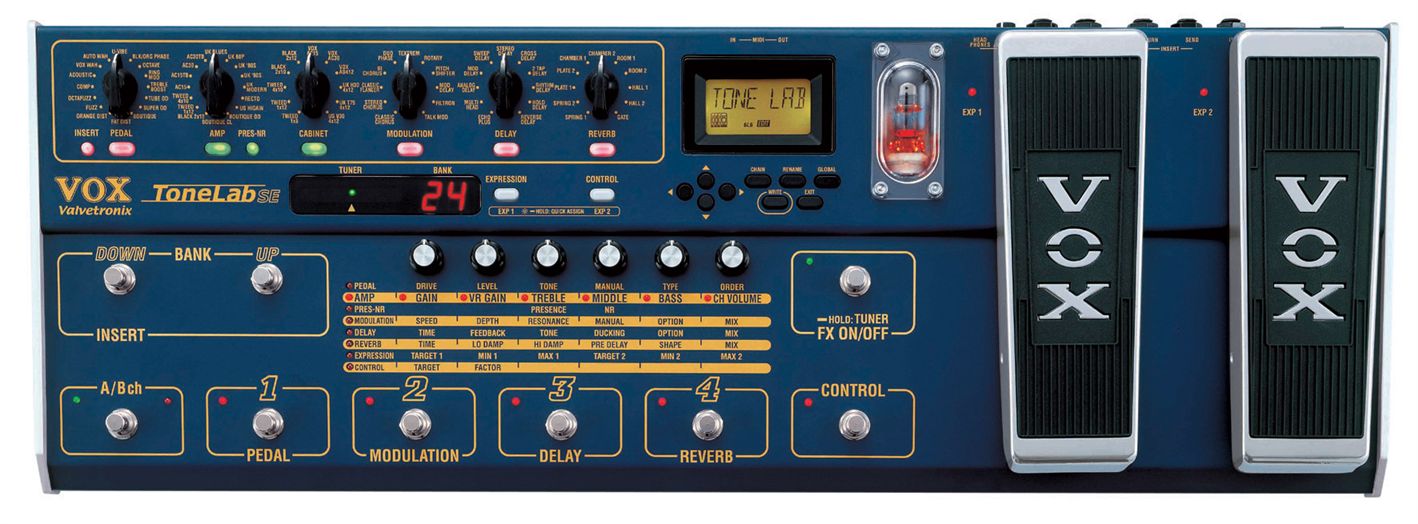 VOX ToneLab EX ～ 真空管パワー炸裂！プリ管12AX7を使ったリアルな