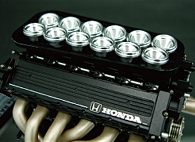 イワヤ 1/10スケール エンジンモデル ホンダRA121E 1991 - F1グッズと