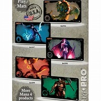 プレイマット】MTGからマナ・シンボルとプレインズウォーカーを