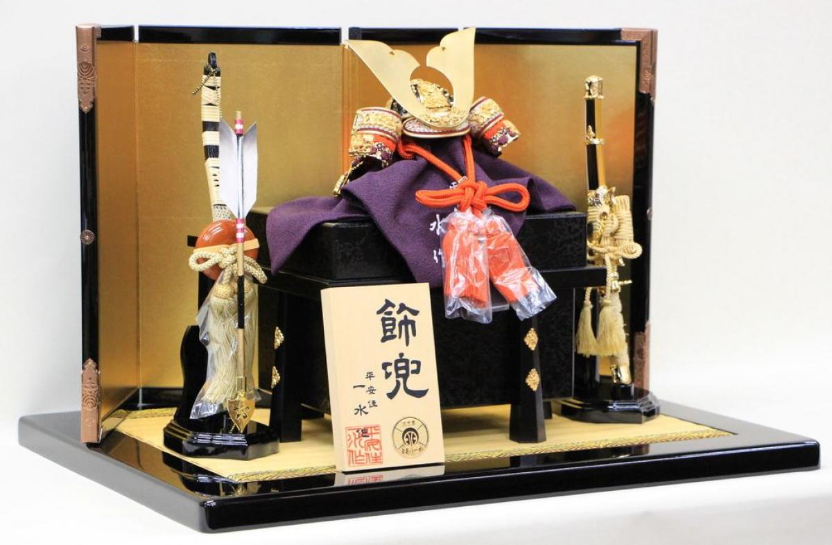 五月人形・鎧飾り・兜飾りー京都洛冑会の京甲冑師 平安住一水 編