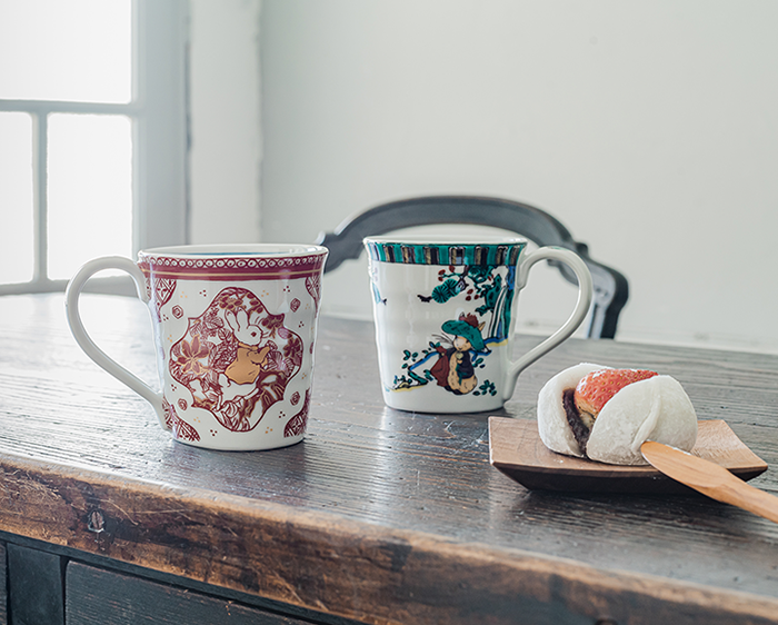 ピーターラビットの九谷焼マグが新発売 | ピーターラビット インフォブログ