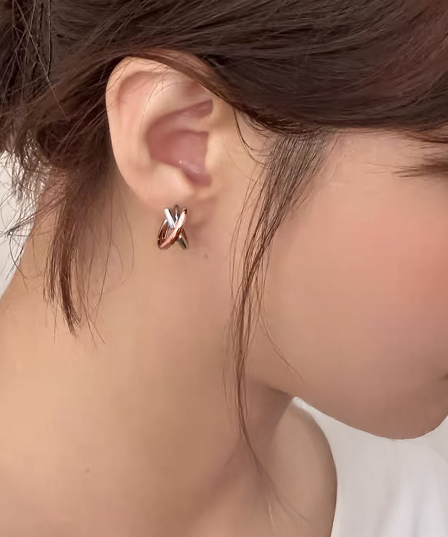 blackdia ocean クロス フープピアス