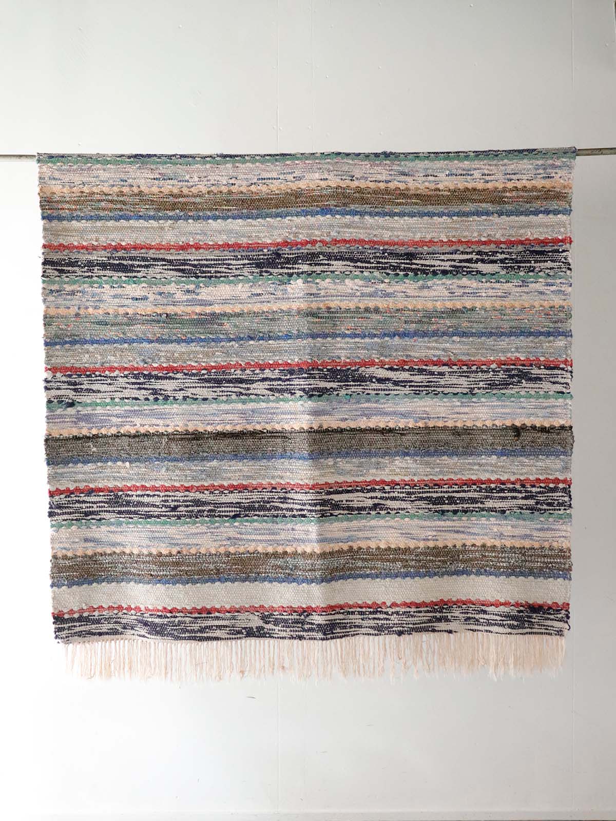 Vintage Swedish rag rug large size – BROWN. | 京都 二条新町の生活