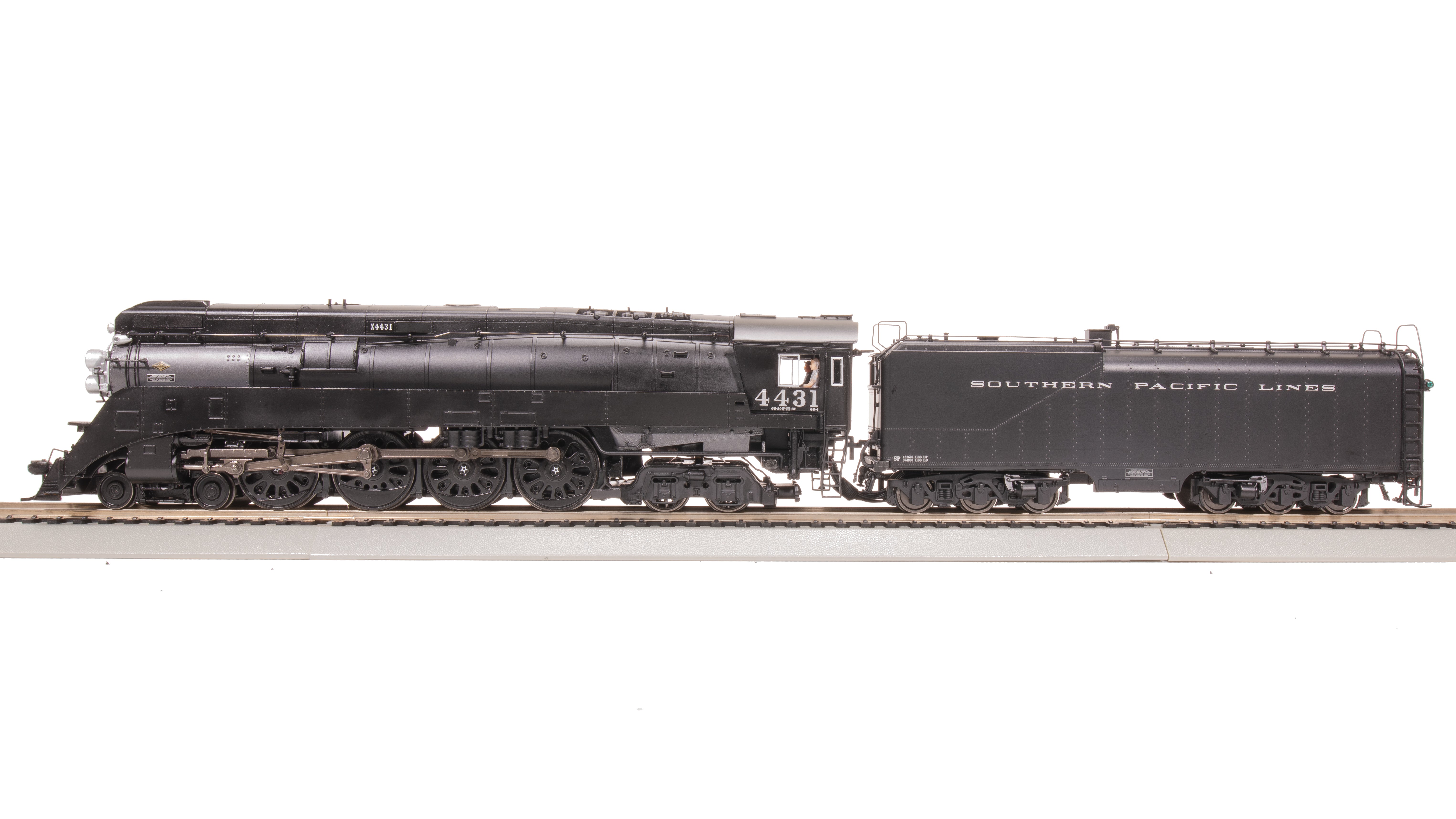 7619 Southern Pacific GS-4, #4431, In-Service, Black Paint, Paragon4 S