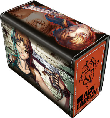 合皮製デッキケースW BLACK LAGOON「レヴィ」Ver.2：【公式