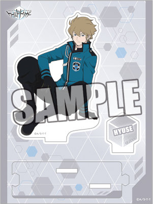 ワールドトリガー アクリルスタンド「ヒュース」SQUARE Ver.：【公式