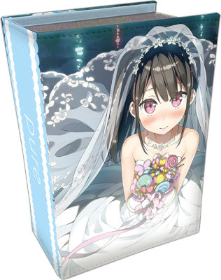 ブック型合皮製デッキケースW E☆2 カントク「pure」：【公式