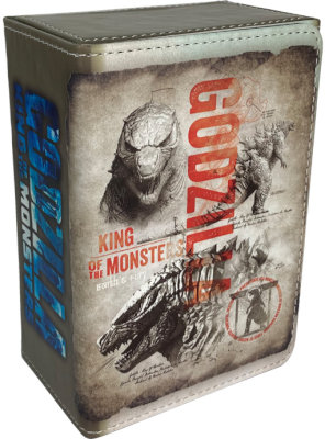 合皮製デッキケースW ゴジラ キング・オブ・モンスターズ「ゴジラ