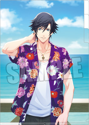 うたの☆プリンスさまっ♪ 3ポケットクリアファイル Summer Bloom Ver