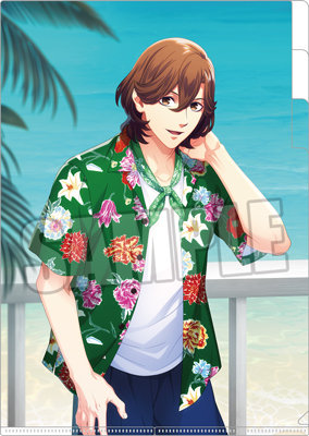 うたの☆プリンスさまっ♪ 3ポケットクリアファイル Summer Bloom Ver