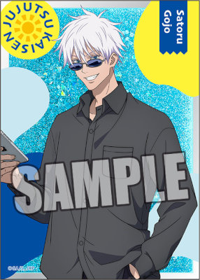 呪術廻戦 オイルインラメアクリルブロック「五条 悟」Holiday Ver