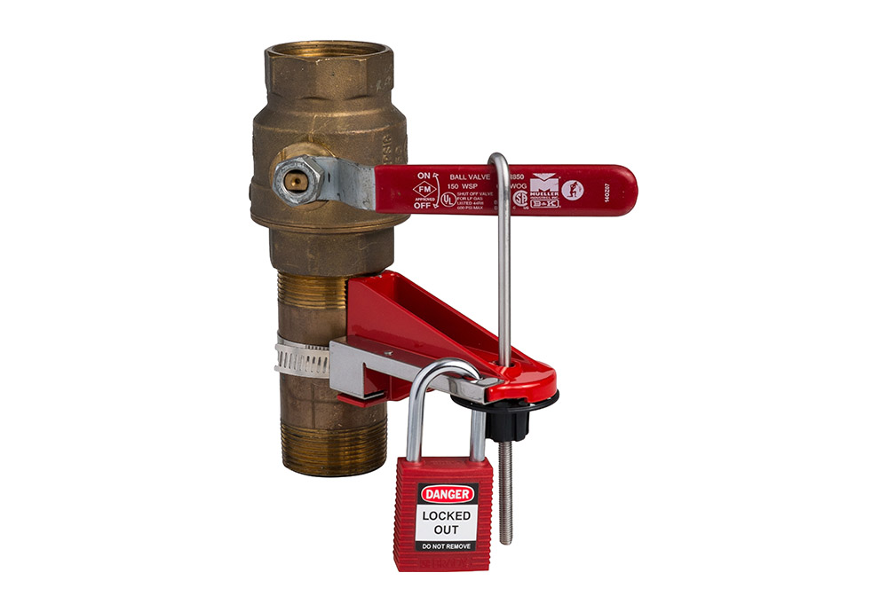 ボールバルブ用ロックアウト | 日本ブレイディ