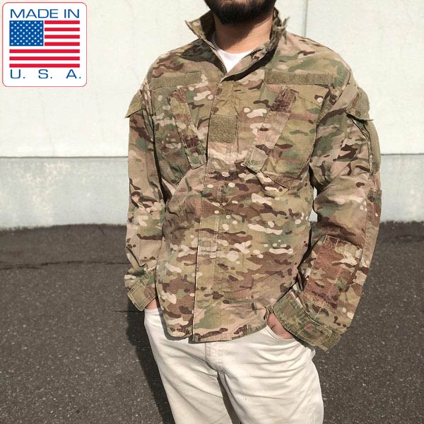 実物/米軍/US ARMY/マルチカム/ジャケット【S-R】ACU/アーミー