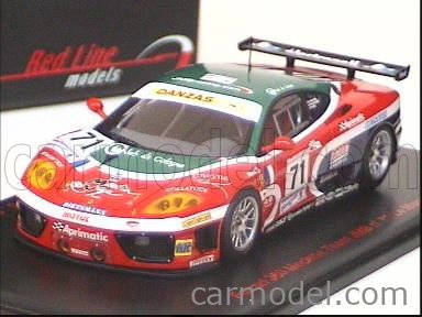 REDLINE RL002 Масштаб 1/43 | FERRARI 360 MODENA LE MANS 2002 JMB N