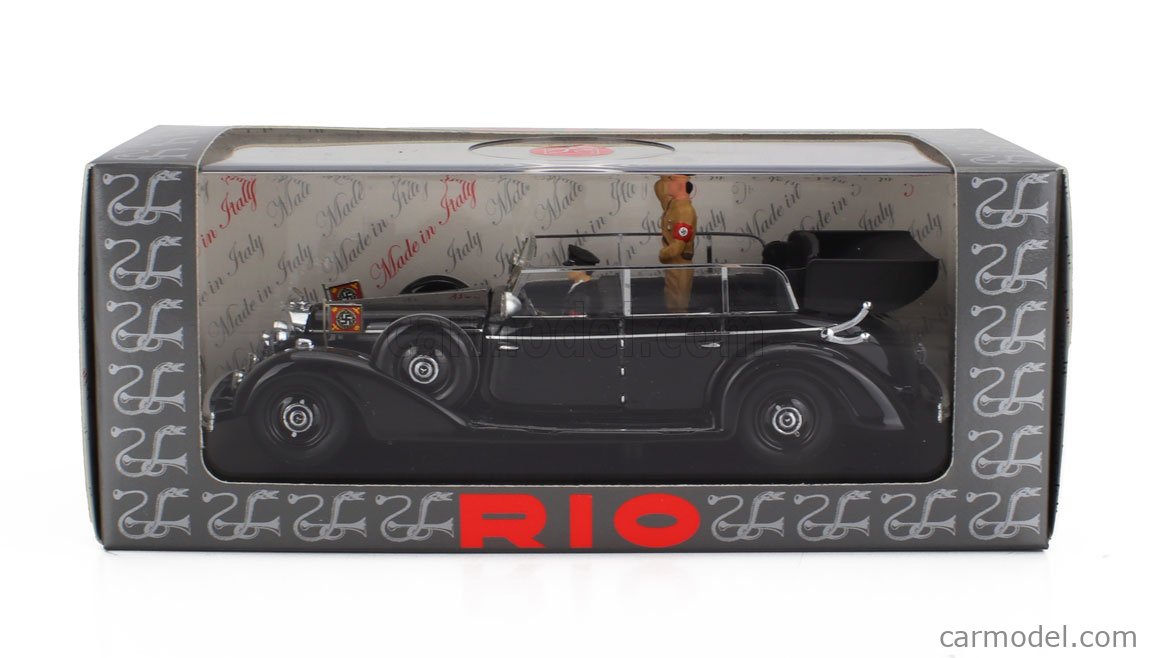 RIO-MODELS 4064/P Masstab: 1/43 | MERCEDES BENZ 770K WITH HITLER