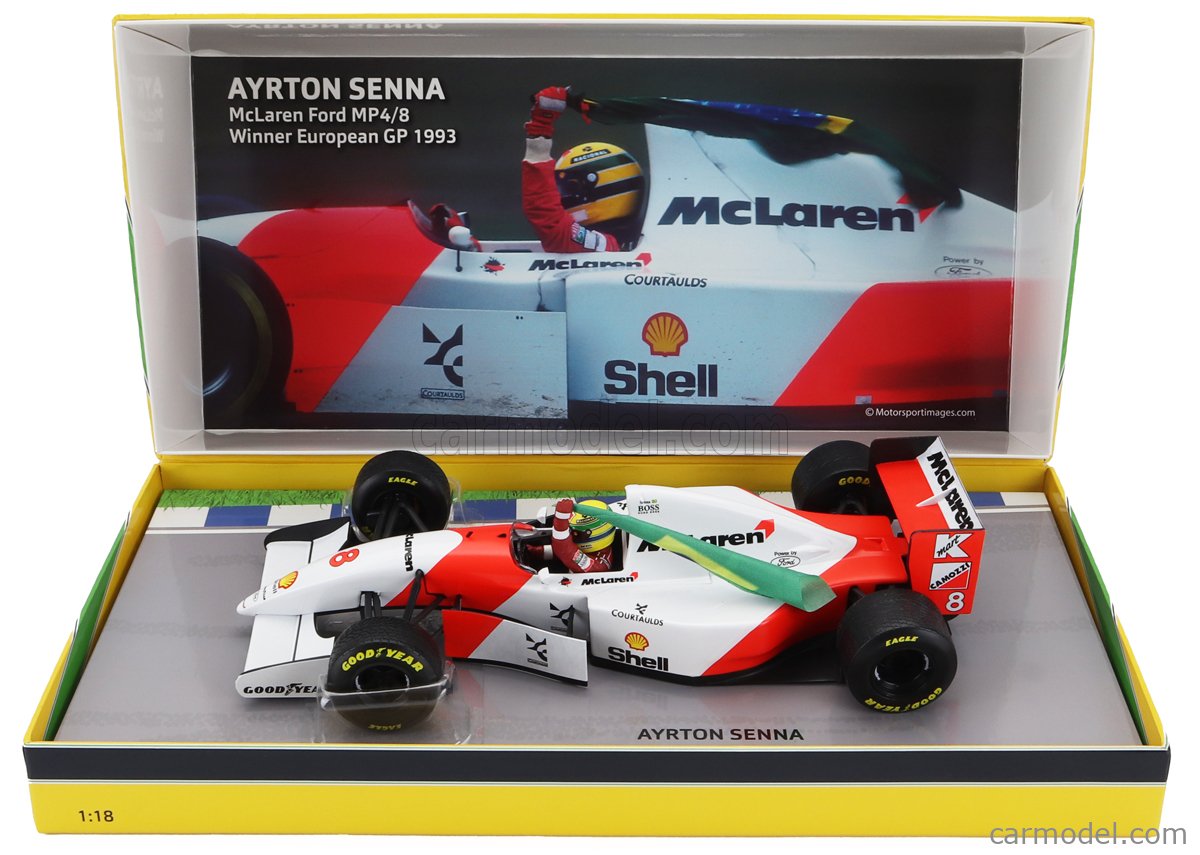 ミニカー Marlboro McLaren MP4/8 FORD HB D7 1993 ミニカー Marlboro