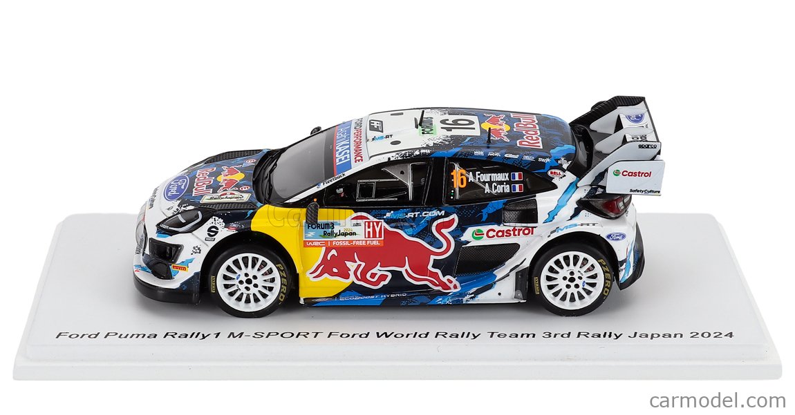 SPARK-MODEL S6882 Scale 1/43 | FORD ENGLAND PUMA RALLY1 TEAM M