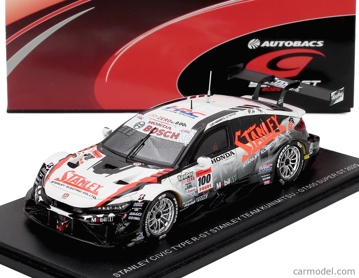 SPARK-MODEL 43SGT25100 Escala 1/43 | HONDA CIVIC TYPE R-GT TEAM