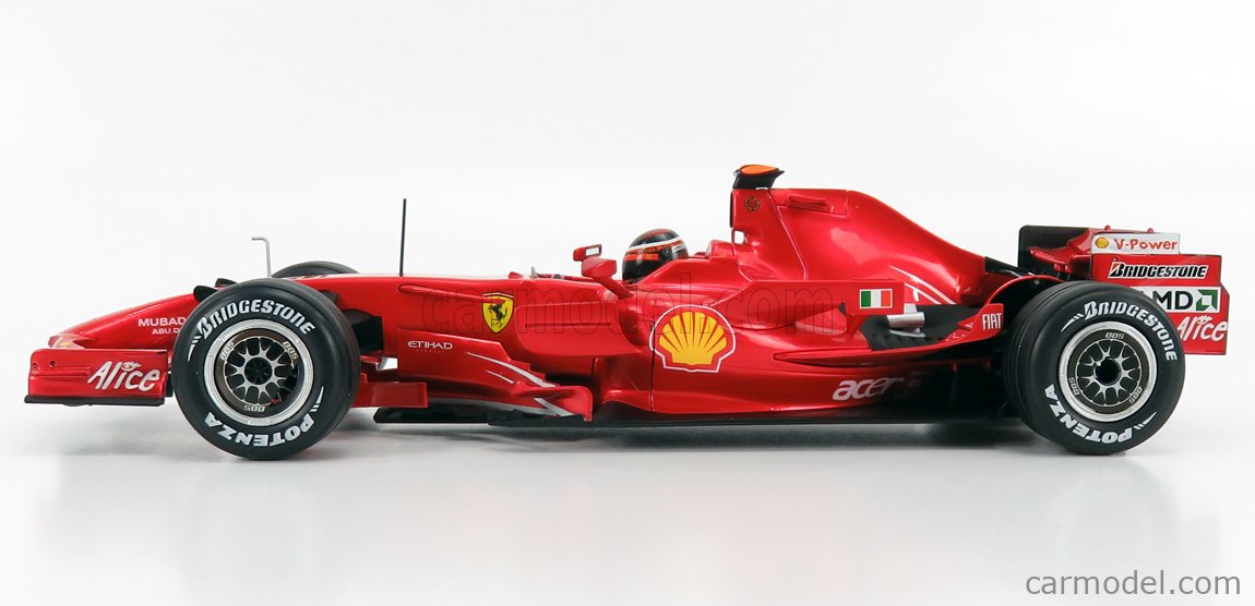 MATTEL HOT WHEELS L8781 Scale 1/18 | FERRARI F1 F2008 N 1 SEASON