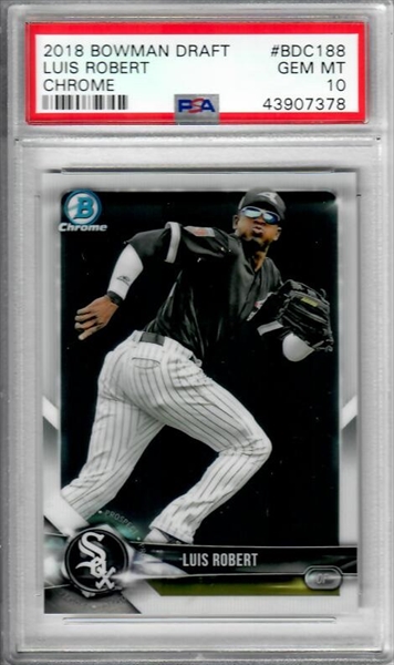 PSA Set Registry Showcase: Luis Robert Rookies