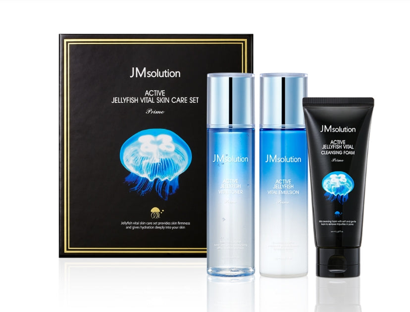 JM SOLUTION ACTIVE JELLYFISH VITAL SKIN CARE SET PRIME Korean