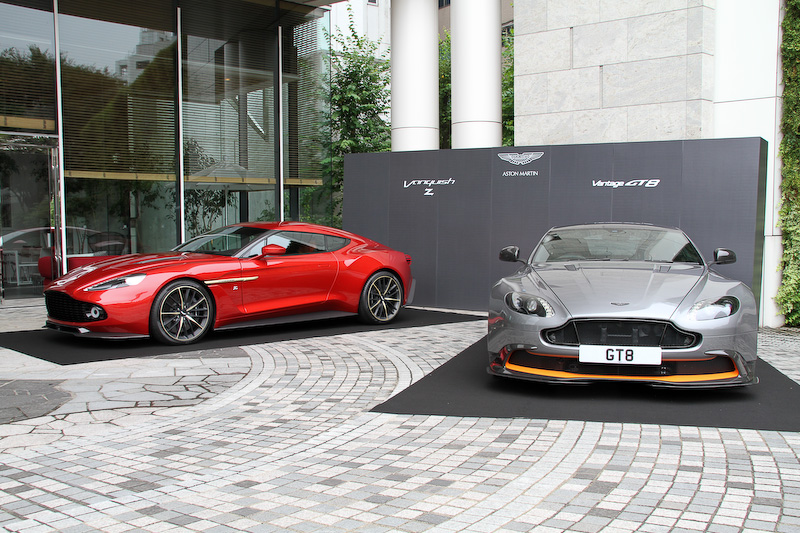 アストンマーティン、150台限定の「ヴァンテージ GT8」と99台限定の