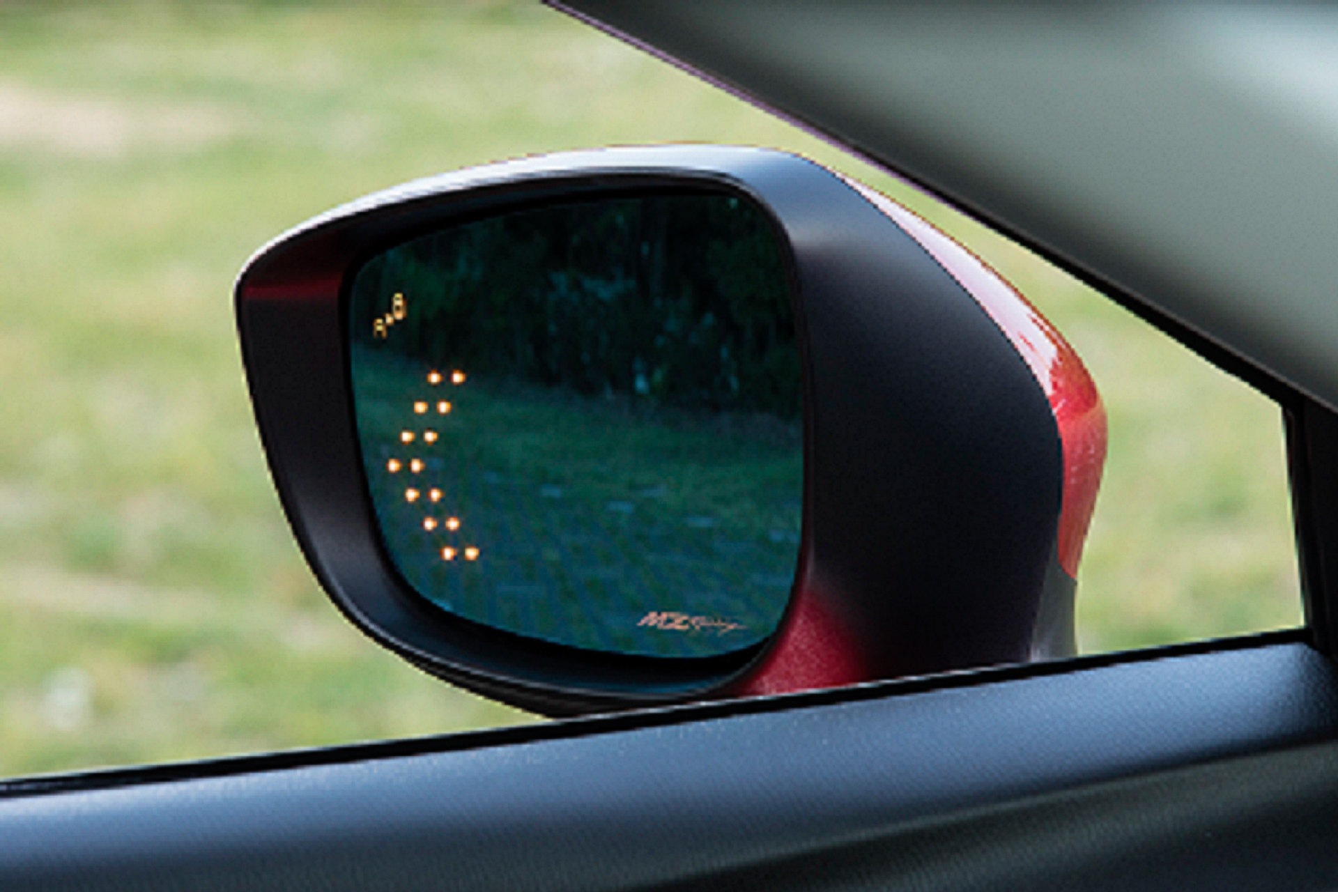 MZRacing、CX-5、CX-3向けマルチファンクションLEDブルーミラー - Car