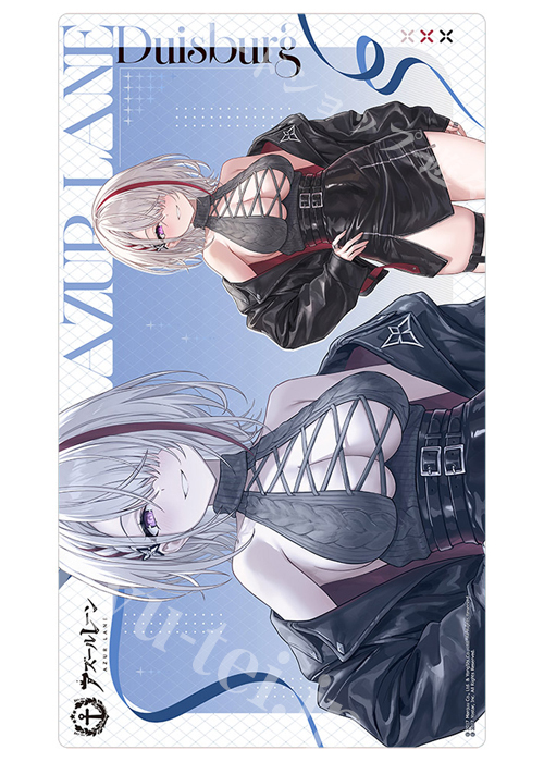 カーテン魂 アズールレーン 描き下ろしラバーマット 『デュイスブルク