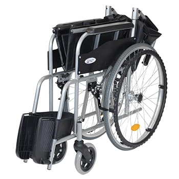 自走式スチール製車椅子 ウィッシュ CS-10 ｜ 車いすのケアテックジャパン