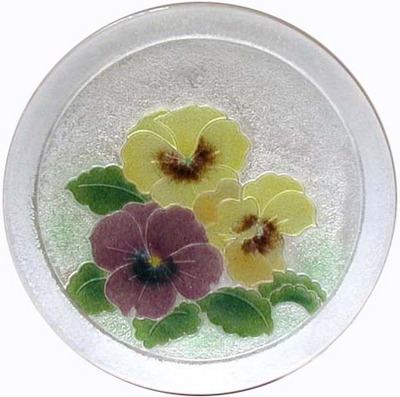 銀彩誕生花飾皿 | 安藤七宝店カタログサイト