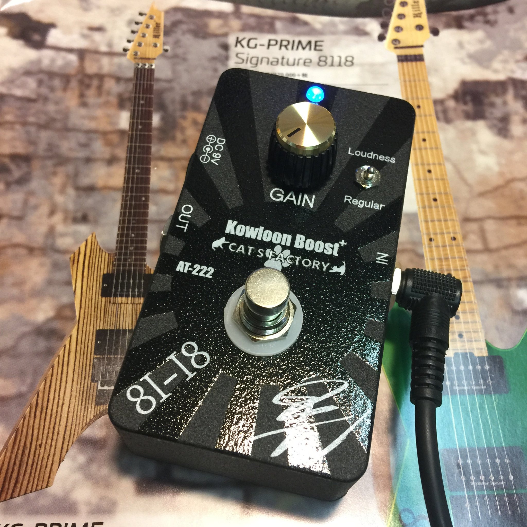 AT-222 CleanBooster【AKIRA TAKASAKI Signature Pedal】 – Cat'sFACTORY