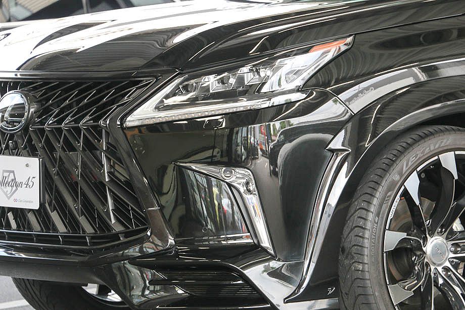 レクサス LX570 ワンオーナー車 WALDエアロ スターライトブラック