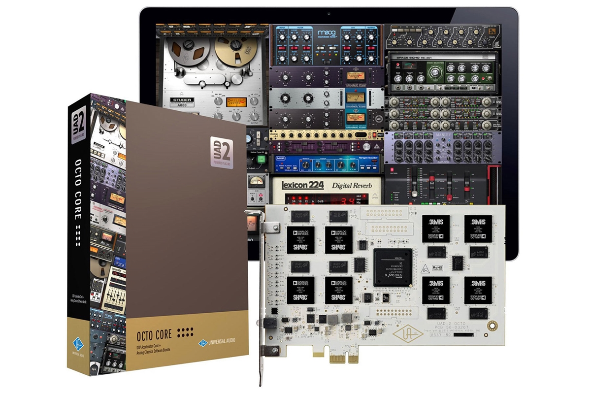Universal Audio UAD-2 OCTO Core | DSP Accelerator PCIe Card | Pro