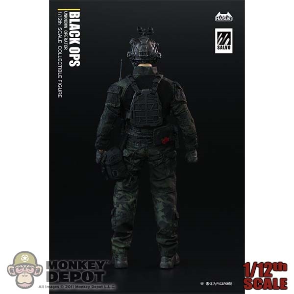Monkey Depot - Hasuki 1/12th Salvo Series Black Ops (HAS-SA01)