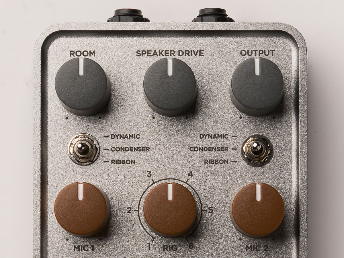 Universal Audio UAFX OX Stomp. 〜22種類のキャビネット＋マイキング