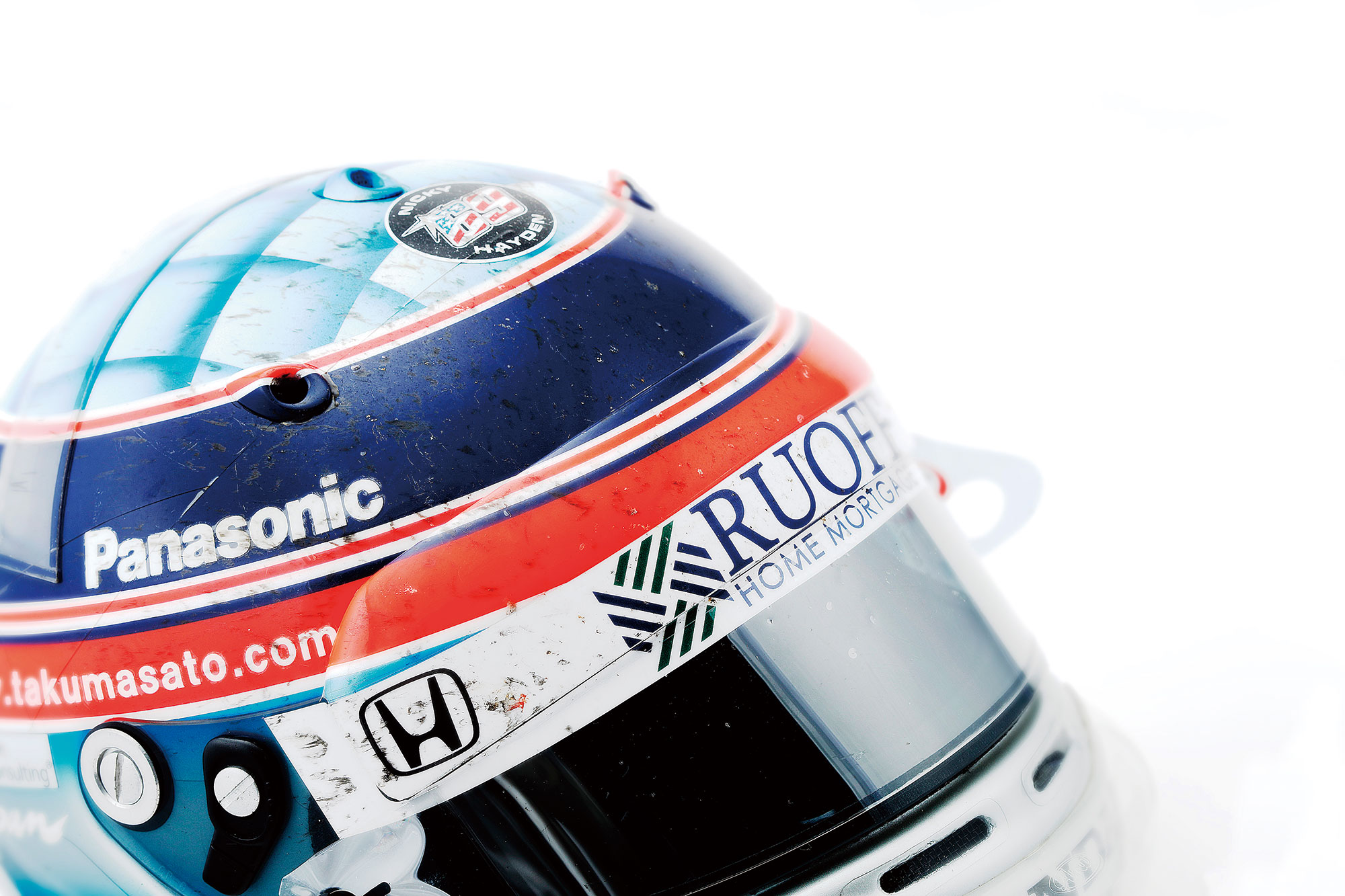 佐藤琢磨インディ500】超高速の世界では、ヘルメット内側にも風が舞う