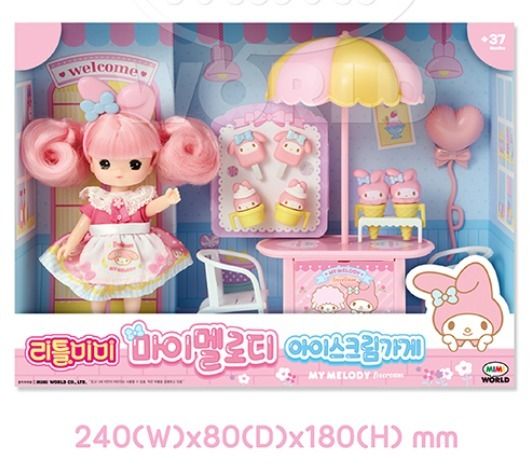 韓国限定☆サンリオxリトルミミ☆ マイメロディ アイスクリーム