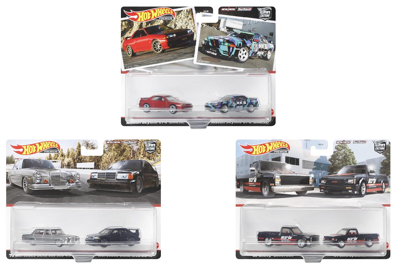 有名な人気車種が2台セットになったお得なアイテム！ ホットウィール