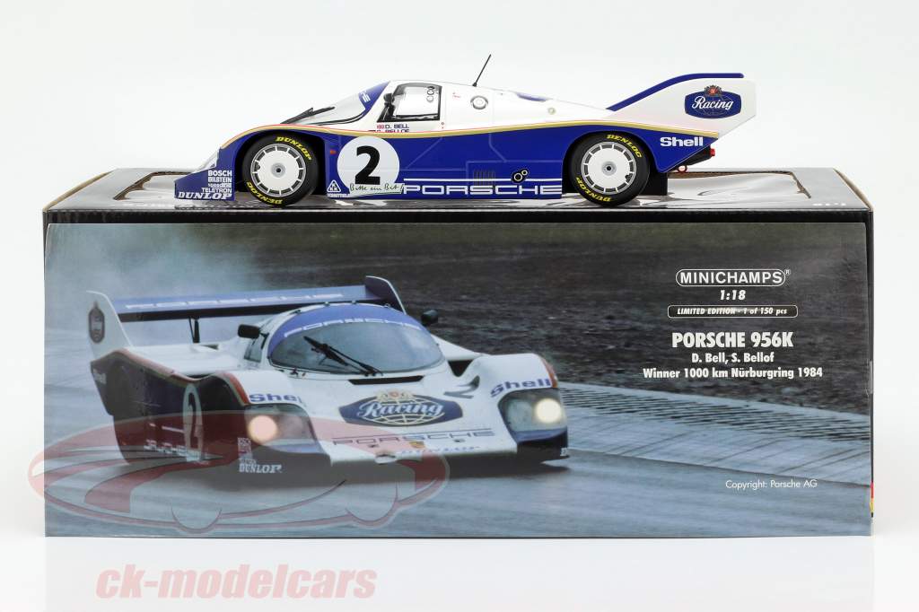 New and exclusive: Stefan Bellof's Porsche 956 from Minichamps