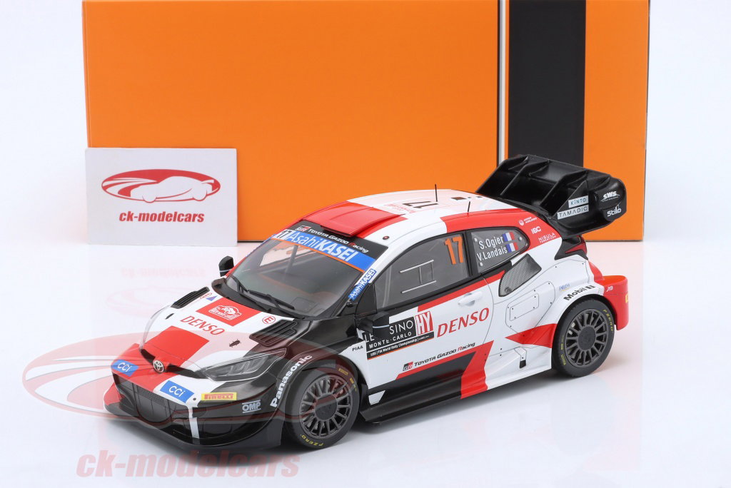 Ixo 1:18 Toyota GR Yaris Rally1 #17 Winner Rallye Monte Carlo 2023