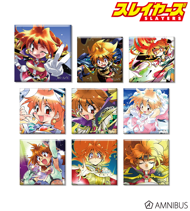 スレイヤーズ - トレーディング リナ＝インバース スクエア缶バッジ