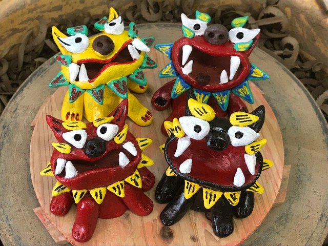 沖縄の守り神を手作り☆『【シーサー】つくり体験』♪/もんた工房