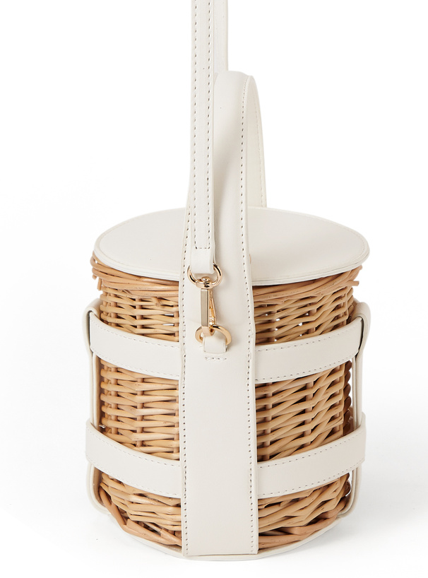 2Wayレザーコンビカゴバッグ[tr641] | レディースファッション通販の