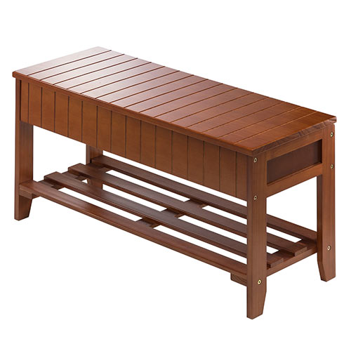 玄関ベンチ（椅子・スツール・収納・靴・木製・幅90cm・高さ45cm