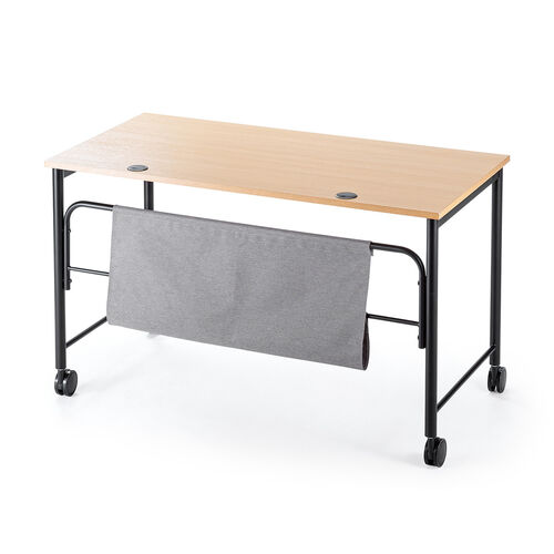 キャスター付きデスク（キャスター付きテーブル・パソコンデスク・書斎